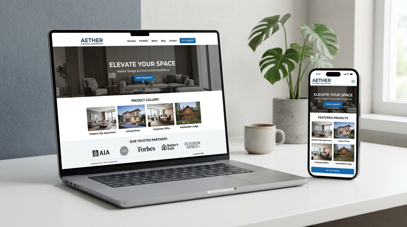 Contoh Desain Website Company Profile Perusahaan